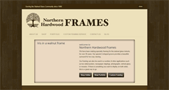 Desktop Screenshot of northernhardwoodframes.com